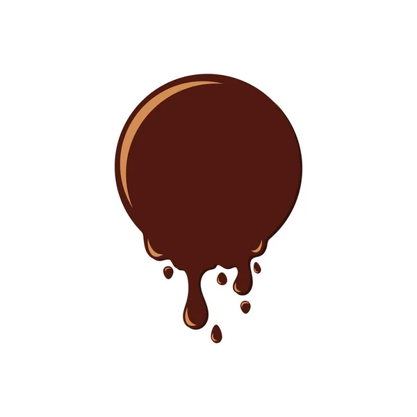 Chocolate Illustration Vector Flat Design — 스톡 벡터