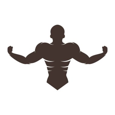 Jimnastik logosu vektör tasarım şablonu