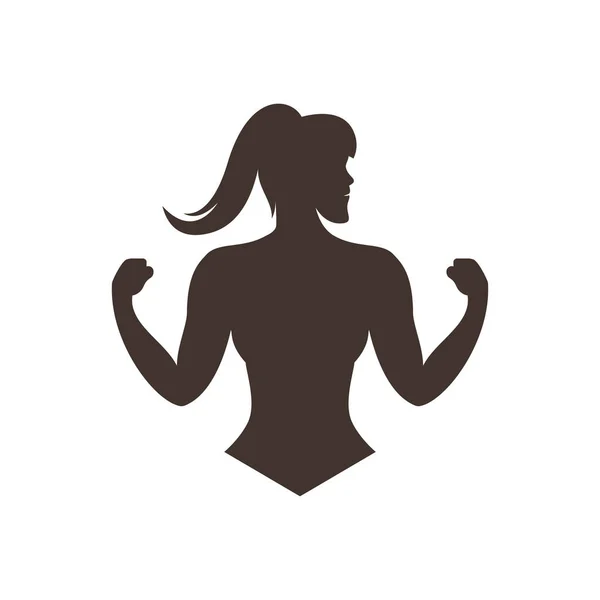 Gym Logo Vector Design Template — 스톡 벡터