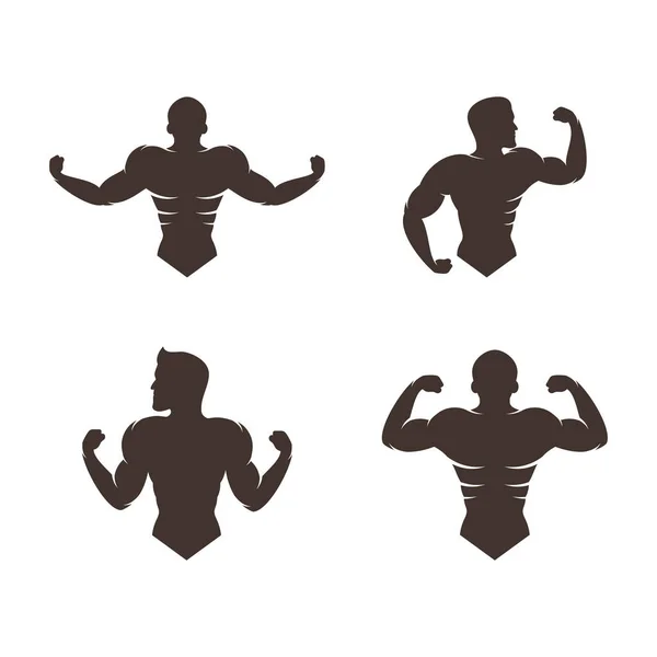 Gym Logo Vector Ontwerp Template — Stockvector