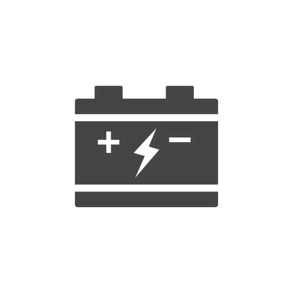 Battery Icon Vector Flat Design Template — Stock Vector