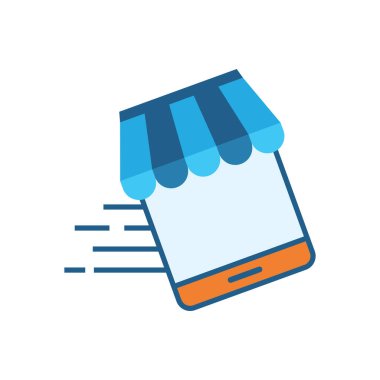 Çevrimiçi Kaydet simge şablonu düz tasarım