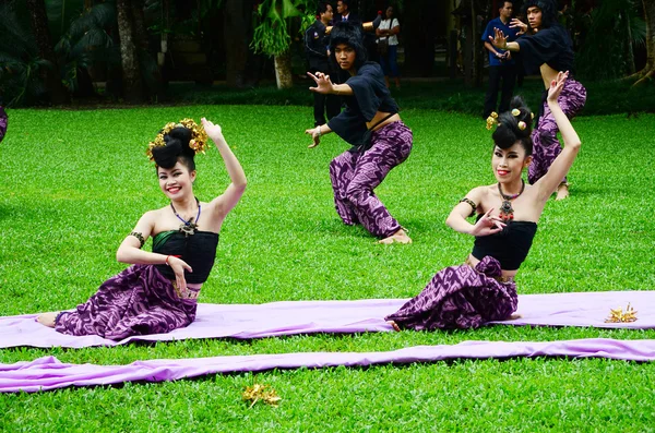 Événement traditionnel de Lanna native de Thaïlande — Photo