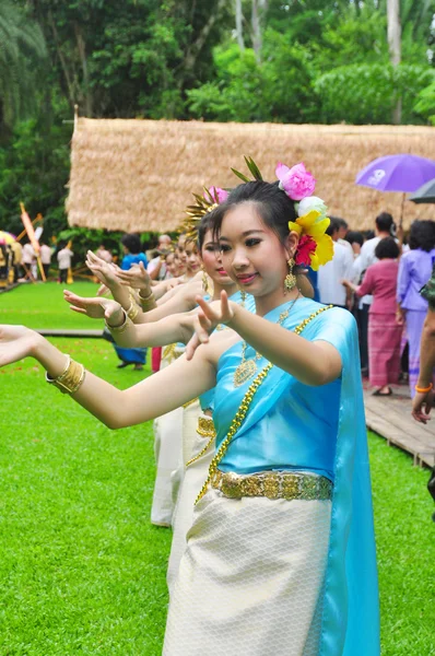 Événement traditionnel de Lanna native de Thaïlande — Photo