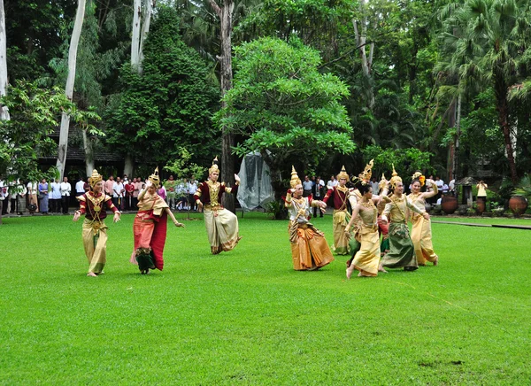 Традиционное событие тайской родной Ланны — стоковое фото
