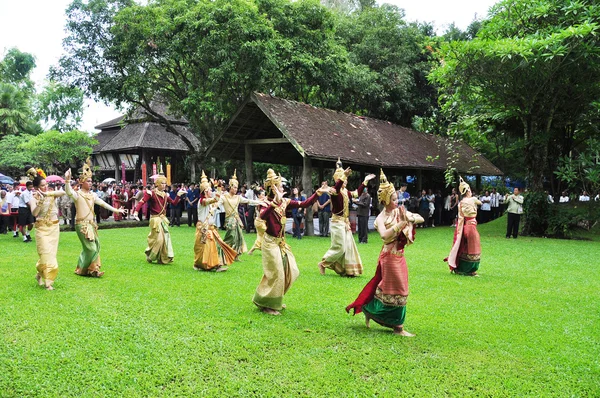 Traditionelle Veranstaltung der thailändischen Lanna — Stockfoto