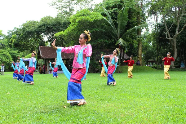 Traditional event of Thai native Lanna — Stock Photo, Image