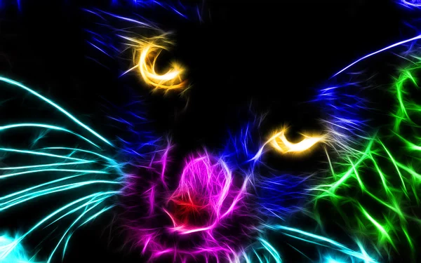 Cat art Design — Stock Photo, Image