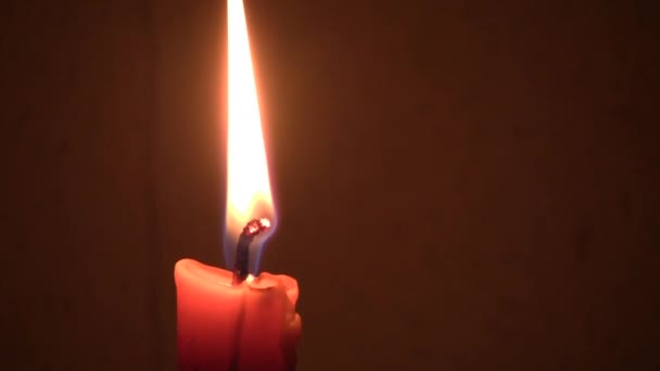 Luz de las velas — Vídeos de Stock