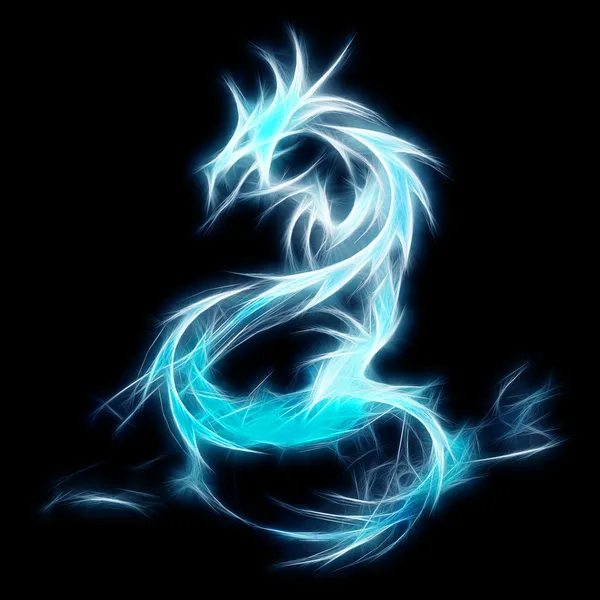 Dragon art design — Stock Photo, Image