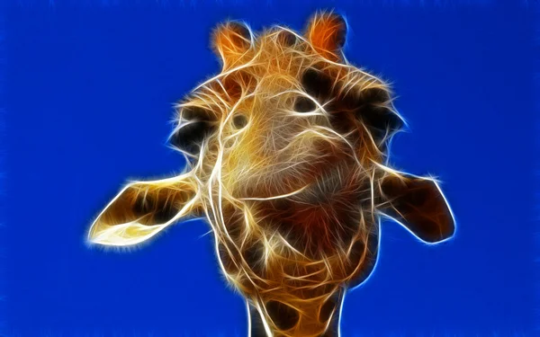 Giraffe мистецтва дизайн — стокове фото