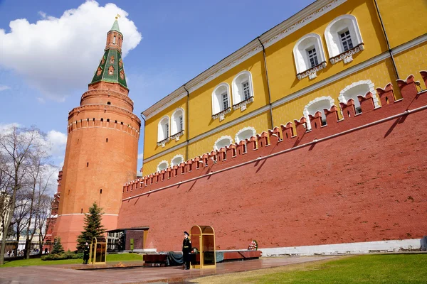 Moskova. Kızıl meydan. Kremlin.