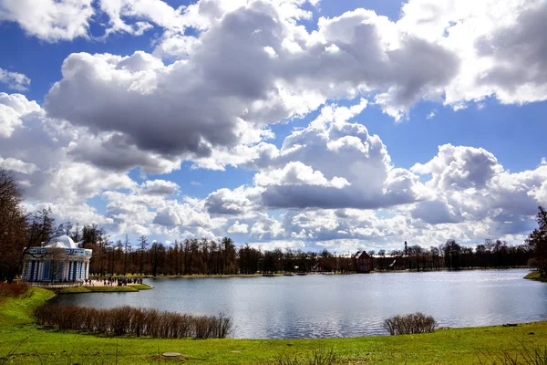 Tsarskoye Selo. Vicinidades de São Petersburgo Imagem De Stock