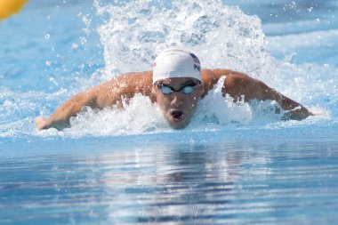 Kay: Dünya Su Sporları Şampiyonası - Erkekler 100m kelebek qualific. Michael phelps.