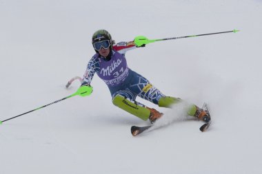 Fra: alpine Kayak val D'ISERE'süper kombine. Stacey cook.