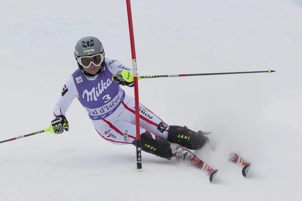 FRA: Esquí alpino Val D 'Isere Super Combined — Foto de Stock
