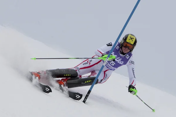 FRA: ski Alpine Val D 'Isere Super Combined — Stok Foto