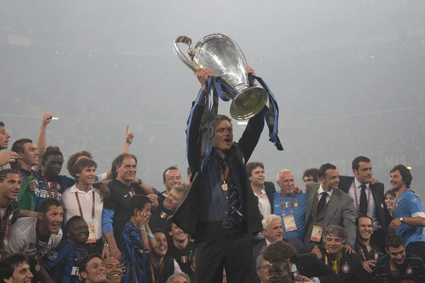 Voetbal: Champions League finale 2010 — Stockfoto