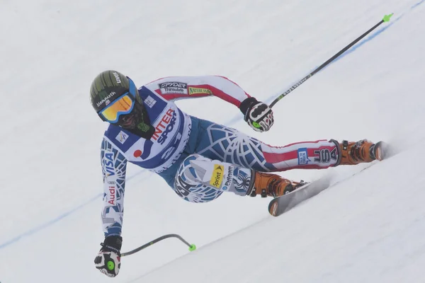 FRA: Alpine skiing Val D'Isere Women DH trg1 — Stock Photo, Image
