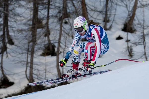 Fra: Alpine Ski Val D'Isere vrouwen Dh trg2 — Stockfoto