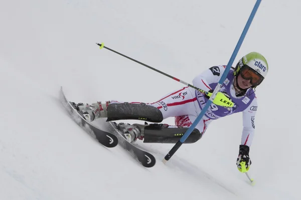 FRA: Narty Val D'Isere Super kombinacja — Zdjęcie stockowe