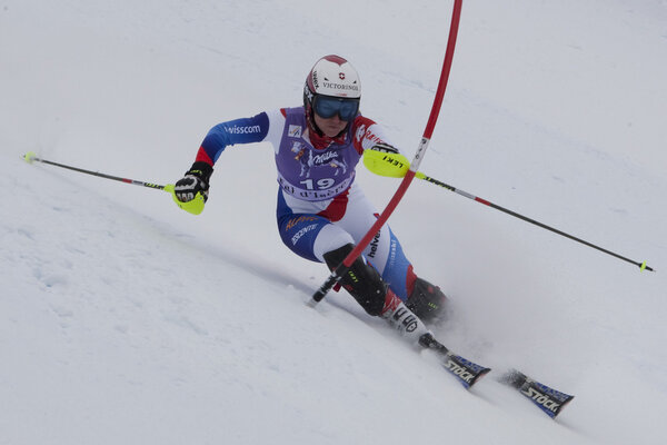 FRA: Горнолыжный спорт Val D 'Isere Super Combined
