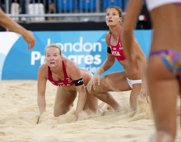 GBR: Voleibol internacional Londres — Fotografia de Stock