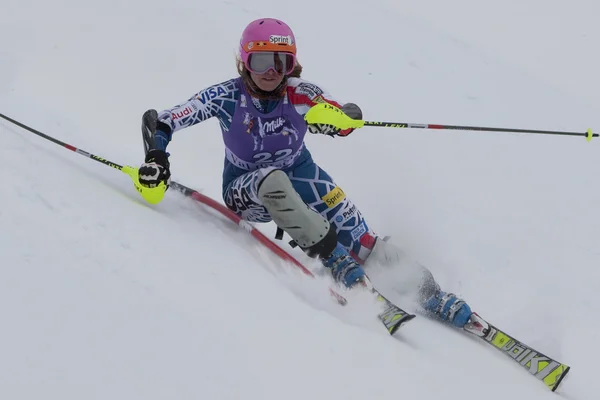 FRA: Sci alpino Val D'Isere Super Combinato — Foto Stock