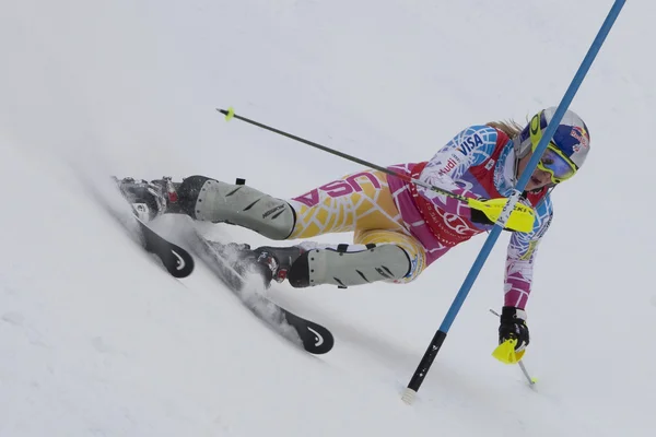 Fra: Alpské lyžování Val D'Isere Super kombinace — Stock fotografie