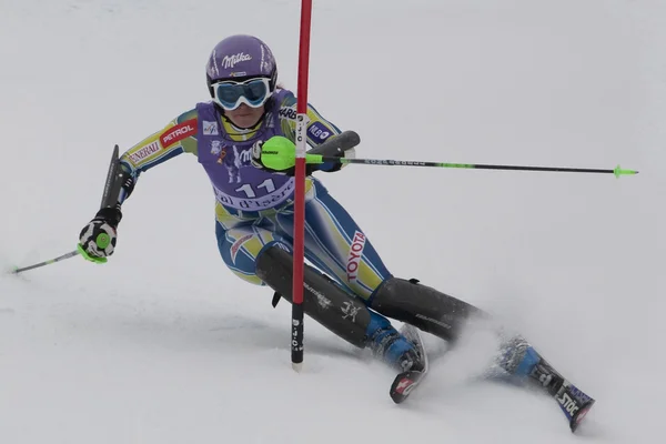 FRA: Esqui Alpino Val D 'Isere Super Combinado — Fotografia de Stock