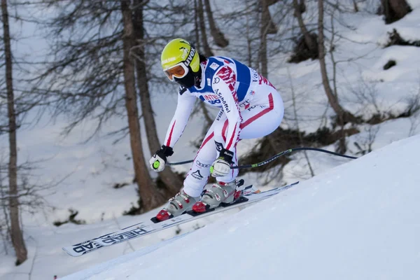 FRA: Alpine skiing Val D'Isere Women DH trg2 — Stock Photo, Image