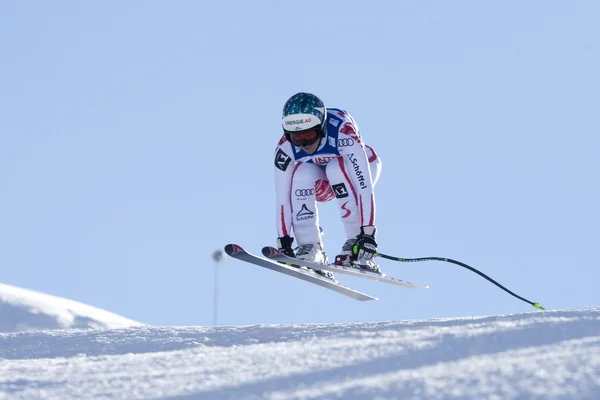 FRA: Esquí alpino Val D 'Isere cuesta abajo —  Fotos de Stock