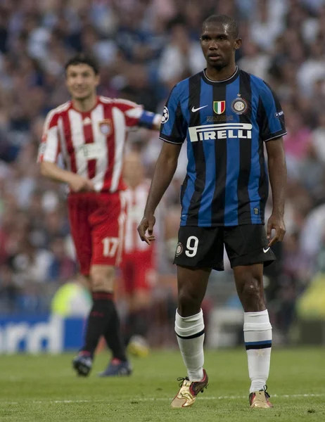 Futebol: Final da Liga dos Campeões 2010 — Fotografia de Stock