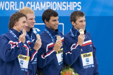 Kay: Dünya Su Sporları Şampiyonası - Erkekler 4 x 200 m serbest stil final
