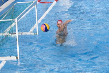 wpo: ABD v Makedonya, 13 Dünya Su Sporları Şampiyonası Roma. Merrill Musa.