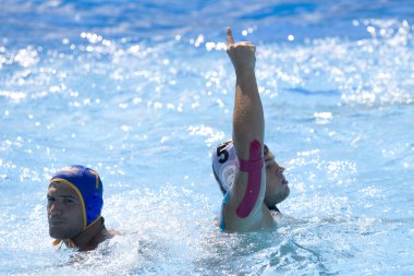 wpo: Dünya Su Sporları Şampiyonası - Almanya vs Karadağ. Marko stamm.