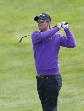 Avrupa turnesinin ilk gününde eylem Bernd wiesberger (aut).