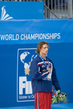 Kay: Dünya Su Sporları Şampiyonası - Erkekler 400m bireysel karışık fnal. Ryan lochte.