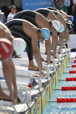 Nathan adrian (ABD) beyaz şapka ve gözlük nitelikte rekabet, Erkekler 50 m serbest stilde yuvarlak