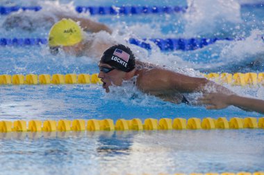 Kay: Dünya Su Sporları Şampiyonası - Erkekler 200m bireysel karışık. Ryan lochte.
