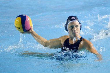 wpo: Dünya Su Sporları Şampiyonası - usa vs Yunanistan yarı final. Heather petri.