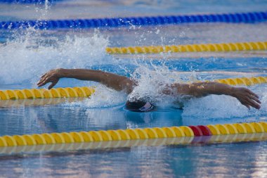 Kay: Dünya Su Sporları Şampiyonası - Erkekler 100m kelebek final. Michael phelps.