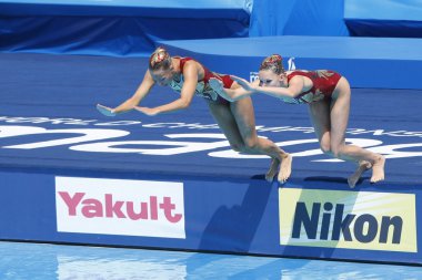 Kay: Dünya Su Şampiyonası - senkronize yüzme