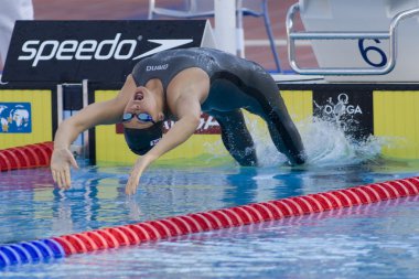 Kay: Dünya Su Sporları Şampiyonası - Kadınlar 200m Sırtüstü final. Elizabeth beisel
