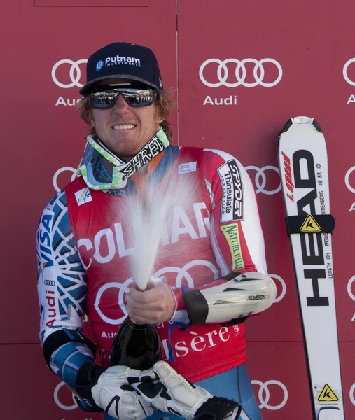 FRA: Alpine skiing Val D'Isere men's GS. LIGETY Ted. — Stock Photo, Image