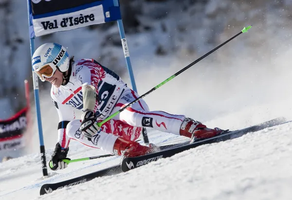 Fra: Alpine Kayak Val D'Isere erkekler Gs — Stok fotoğraf