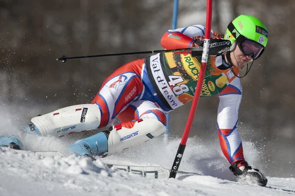 Fra: Alpine Kayak Val D'Isere erkekler slalom — Stok fotoğraf