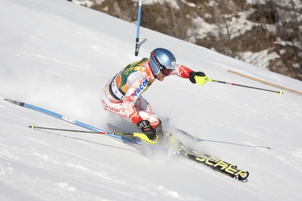 Fra: アルペン スキー Val d ' isere 男子スラローム — ストック写真