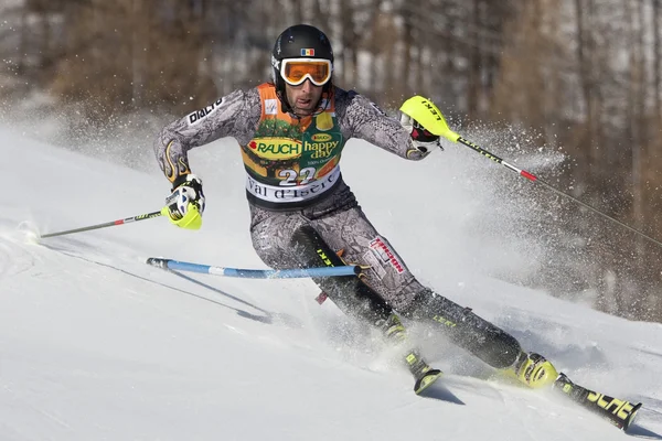 Fra: Alpine Kayak Val D'Isere erkekler slalom — Stok fotoğraf