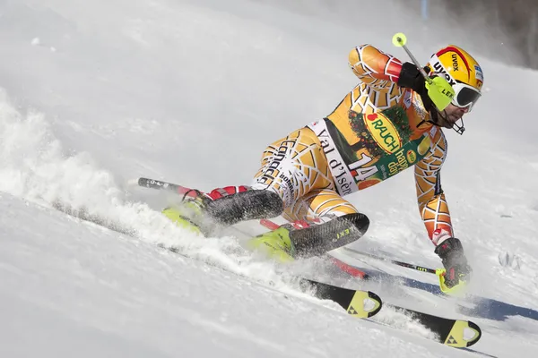 Fra: Alpine Kayak Val D'Isere erkekler slalom — Stok fotoğraf